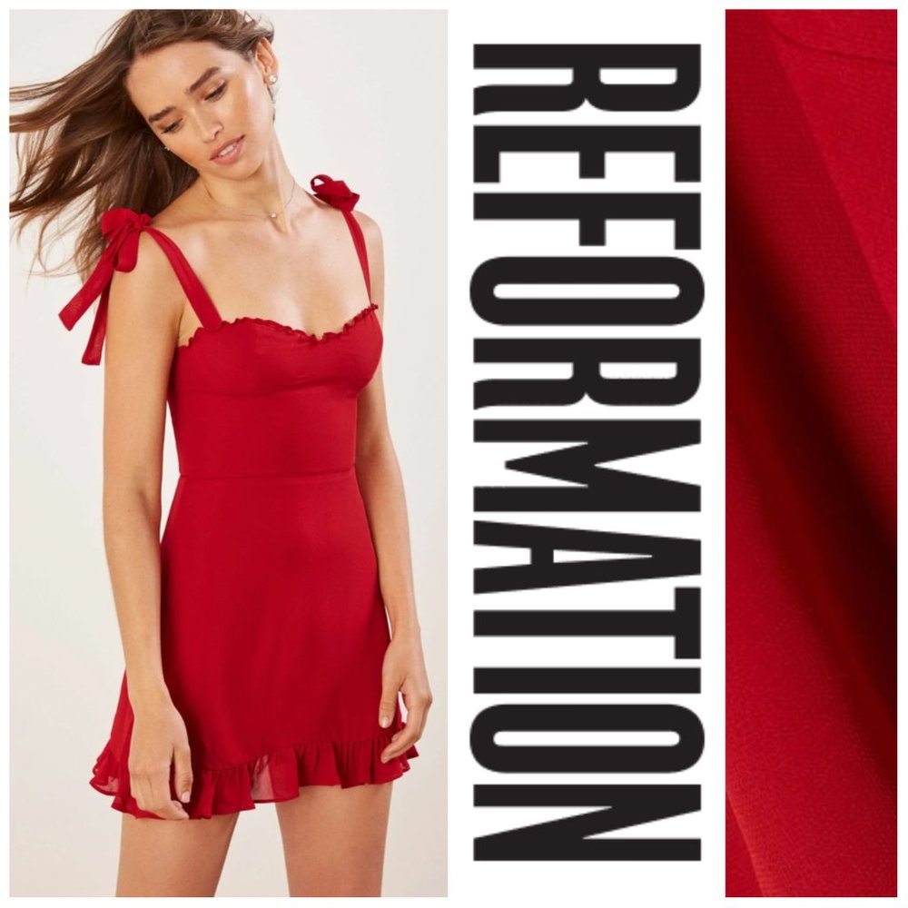 NWT Reformation Christine Dress